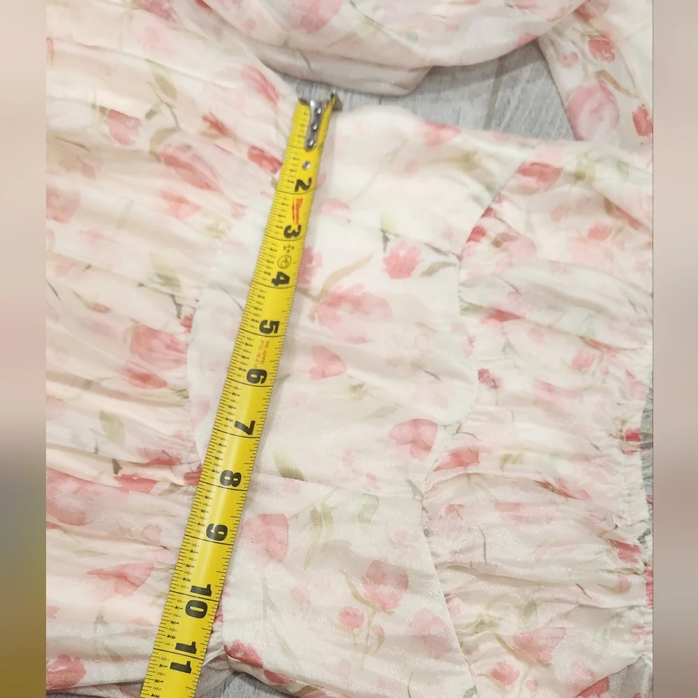 Floral mini dress xs - Picture 5 of 9